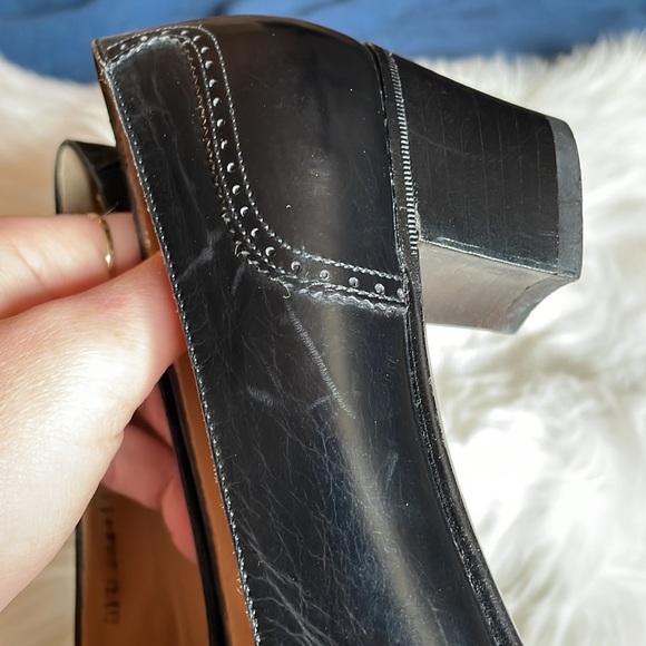 Salvatore Ferragamo Tassle block heel Sz. 7.5 - Picture 5 of 10